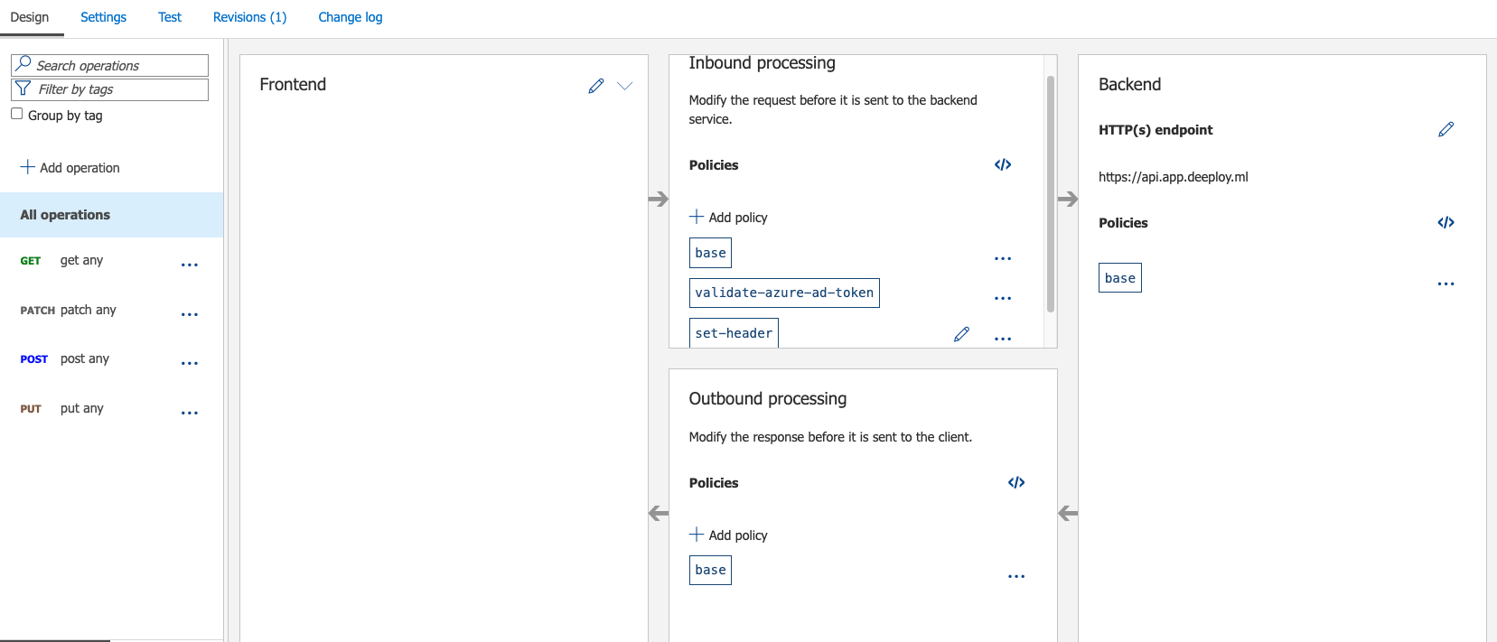 Azure API management